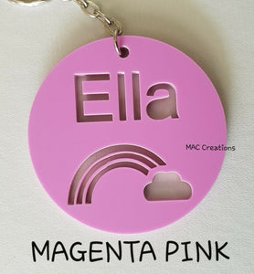 Pastel Bag Tag - MAC Creations Laser Co.