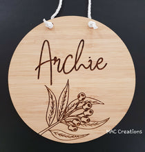 Load image into Gallery viewer, Gum Nut - Name Plaque - MAC Creations Laser Co.