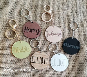 Key Ring - MAC Creations Laser Co.