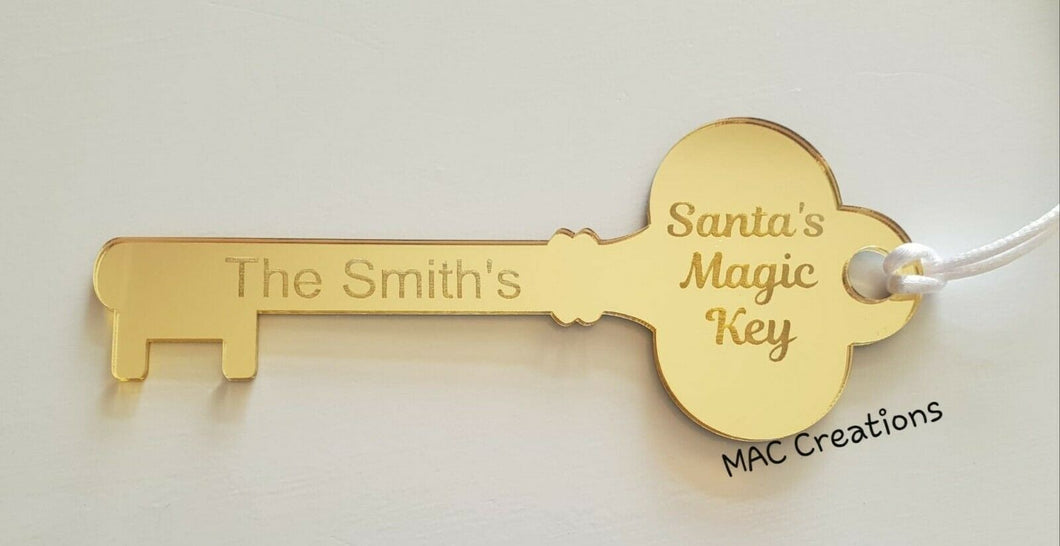 Santa's Magic Key - MAC Creations Laser Co.