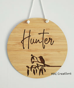 Kookaburra - Name Plaque - MAC Creations Laser Co.