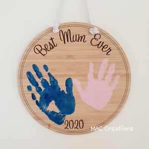 Best Mum Nan Grandma Ever - Wall Plaque - MAC Creations Laser Co.