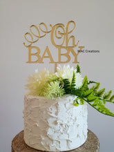 Load image into Gallery viewer, Oh Baby Cake Topper - MAC Creations Laser Co.