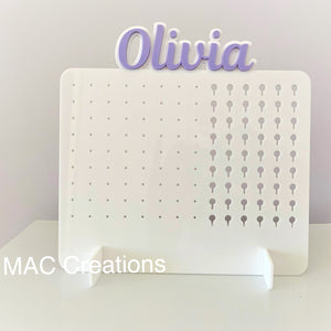 Personalised Earring Holder