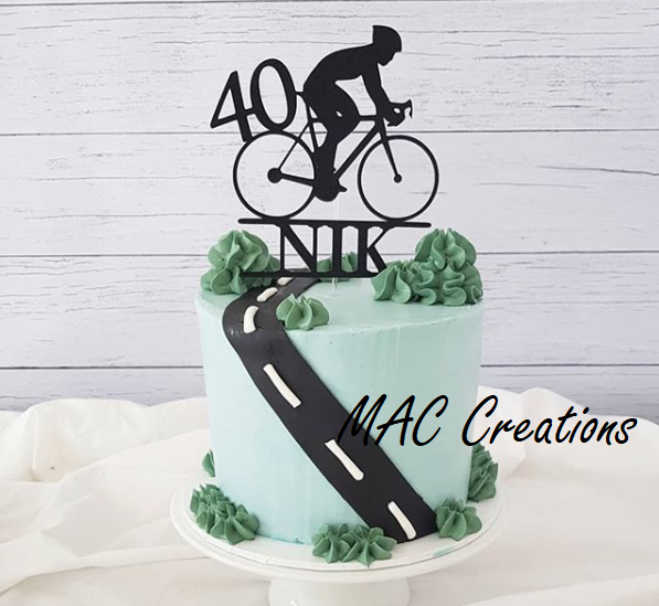 Cycling cakes best sale images