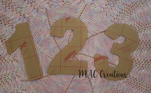 Load image into Gallery viewer, Cake/Cookie Number Stencils