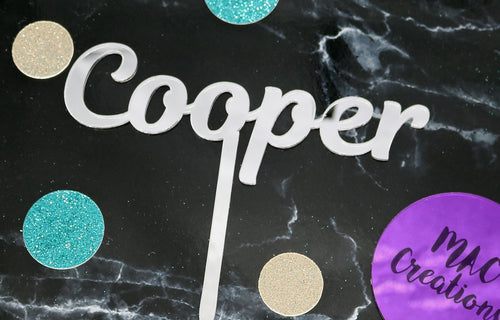 Name - Cake Topper