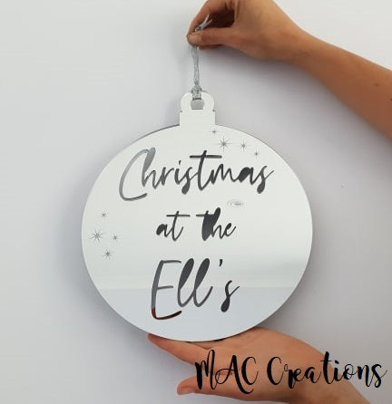 Extra Large Wall/Front Door Ornament - MAC Creations Laser Co.