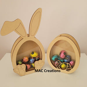 IN STOCK NOW - SMALL 3D Easter Egg Holders/Drop Boxes -