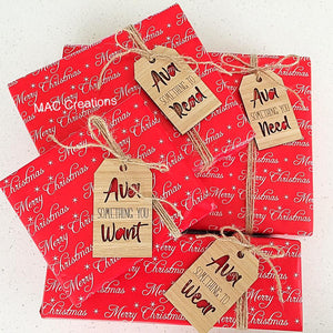 Minimalist Gift Tags - MAC Creations Laser Co.