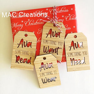 Minimalist Gift Tags - MAC Creations Laser Co.