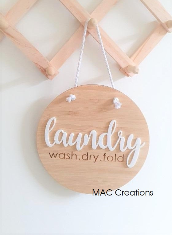 Laundry Sign