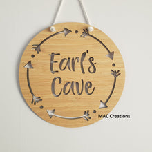 Load image into Gallery viewer, Tribal Arrows - Name Plaque - MAC Creations Laser Co.