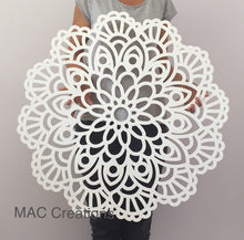 Load image into Gallery viewer, Mandala Wall Art - Doily - MAC Creations Laser Co.