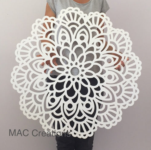 Mandala Wall Art - Doily - MAC Creations Laser Co.