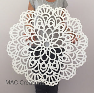 Mandala Wall Art - Doily - MAC Creations Laser Co.