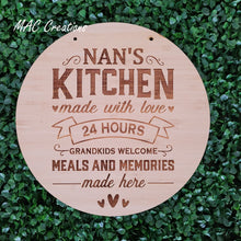 Load image into Gallery viewer, Bamboo Kitchen Sign