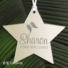 Load image into Gallery viewer, Personalised Memorial Ornament - MAC Creations Laser Co.