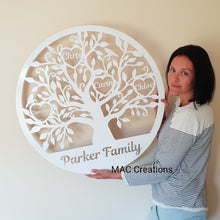 Load image into Gallery viewer, Personalised Family Tree Plaque | Wall Hanging