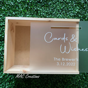 Wedding Card/Wishing Well Box - Design 2