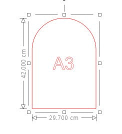A3 Arch Blanks - Acrylic Blanks