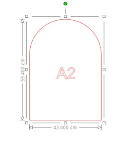 A2 Arch Blanks - Acrylic Blanks