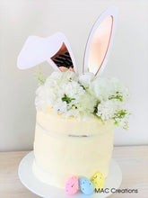 Load image into Gallery viewer, Layered Bunny Ears Cake Topper