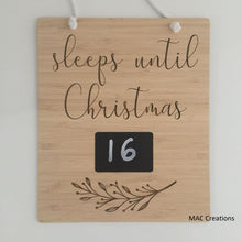 Load image into Gallery viewer, Christmas Countdown - Rectangular - Design 1