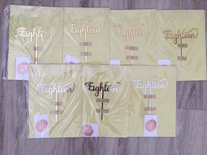 BULK Cake Topper Bundle x 68 Toppers!!