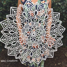 Load image into Gallery viewer, Mandala Wall Art - Flower - MAC Creations Laser Co.