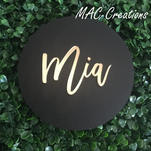 3D Name Plaque - Custom Name Sign