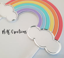 Load image into Gallery viewer, Rainbow Cake Topper - MAC Creations Laser Co.
